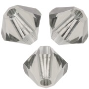 Swarovski 5328 Crystal Bicones 8mm Black Diamond x6|raw }}