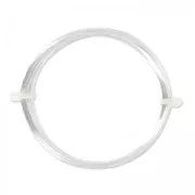 Copper wire 0.50mm anti-tarnish silver tone  x 15 m