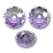 Round flat Swarovski 5040 6 mm Tanzanite x1