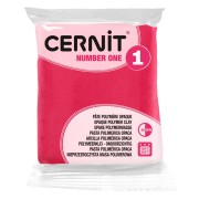 Cernit Number One Opaque Clay - Raspberry (No. 481) x 56 g