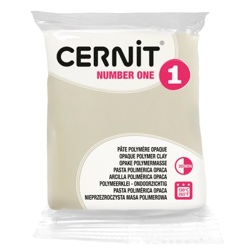 Cernit Number One Opaque Clay - Vanilla (No. 730) x 56 g