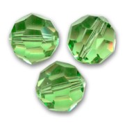 Swarovski round beads 5000 4 mm Peridot x20