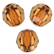 Round beads Swarovski 5000 4 mm - Light Amber x20