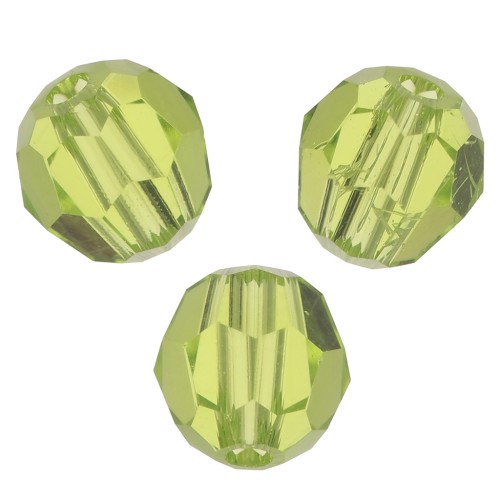 Swarovski round beads 5000 4 mm - Citrus Green x20