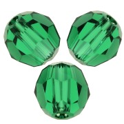 Swarovski 5000 4 mm round beads - Majestic Green x20