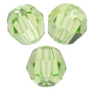 Round beads Swarovski 5000 4 mm - Reinvented Peridot x20