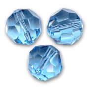 Swarovski 5000 rounds 6mm Aquamarine  x6|raw }}