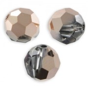 Swarovski 5000 rounds 6mm Crystal Rose Gold x6|raw }}