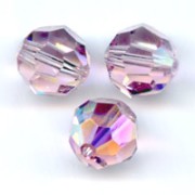 Swarovski 5000 round 8mm Light Amethyst AB x1|raw }}