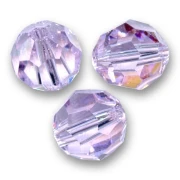 Round bead Swarovski 5000 8 mm Violet x1