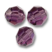 Round bead Swarovski 5000 8 mm Amethyst x1
