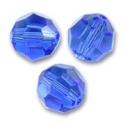 Swarovski 5000 round 8mm Sapphire  x1|raw }}