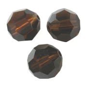 Round bead Swarovski 5000 8 mm Mocca x1