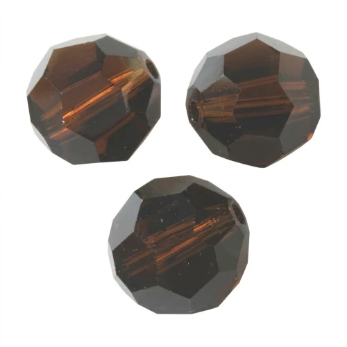 Round bead Swarovski 5000 8 mm Mocca x1