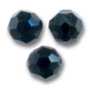 Round bead Swarovski 5000 10 mm Jet