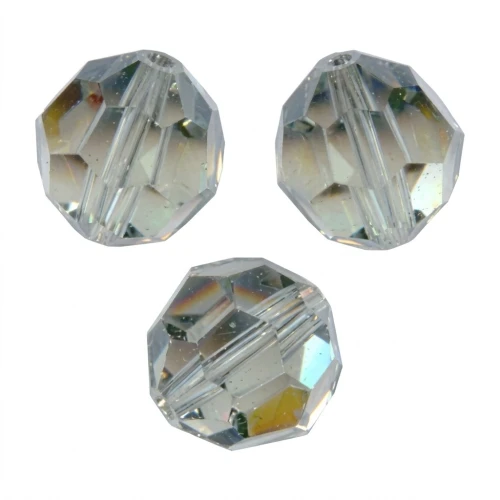 Round beads Swarovski 5000 3 mm Black Diamond x20