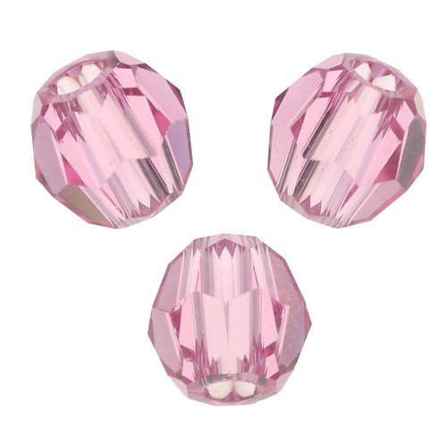 Swarovski round beads 5000 3 mm - Pink x20
