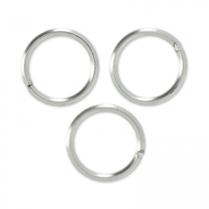 Closed jumprings  7x0.6 mm stainless steel 316L x10