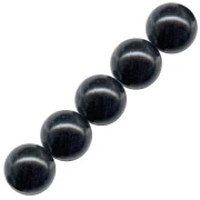 Pearl beads Swarovski 5810 5 mm Mystic Black Pearl x15