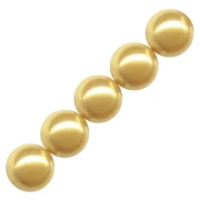Pearl beads Swarovski 5810 6 mm Gold Pearl x10