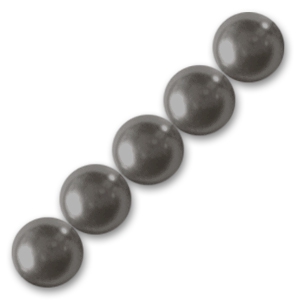Pearl beads Swarovski 5810 6 mm Dark Grey Pearl x10