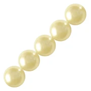 Pearl beads Swarovski 5810 6 mm Light Gold Pearl x10