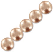 Swarovski 5810 Pearls 6mm Rose Gold Pearl x10
