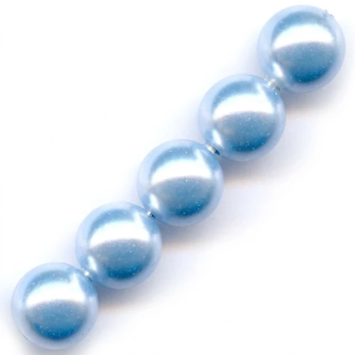 Pearl beads Swarovski 5810 8 mm Light Blue Pearl x5