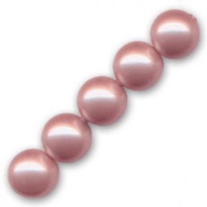 Pearl beads Swarovski 5810 8 mm Powder Rose Pearl x5