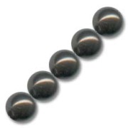Swarovski 5810 Pearls 8mm Deep Brown Pearl x5|raw }}