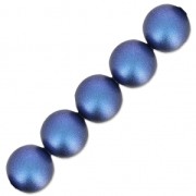 Pearl beads Swarovski 5810 10 mm Iridescent Dark Blue Pearl x5