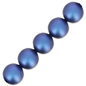 Pearl beads Swarovski 5810 10 mm Iridescent Dark Blue Pearl x5