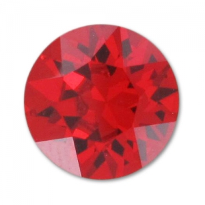 Swarovski 1088 Round Stone 8mm Light Siam x1