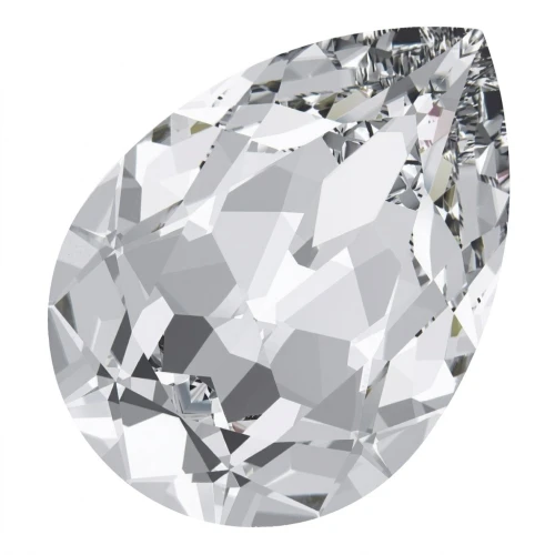 PureCrystal 4320 Pear Fancy Stone 14x10mm Crystal