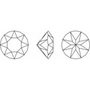 Swarovski 1088 Round Stone 8mm Crystal Moonlight