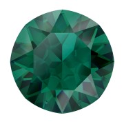 8mm Swarovski 1088 Round Stone - Emerald Ignite x1
