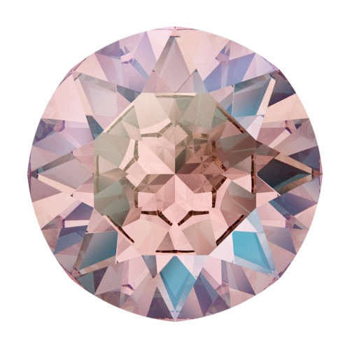8mm Swarovski 1088 Round Stone - Light Rose Shimmer x1