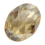 Cabochon Swarovski 4120 8x6 mm - Light Colorado Topaz Ignite x1
