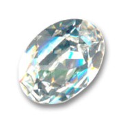 Cabochon Swarovski 4120 14x10 mm Crystal