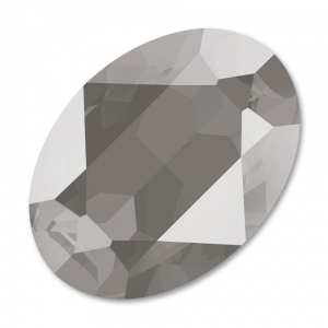Cabochon Swarovski 4120 14x10 mm Crystal Dark Grey x1