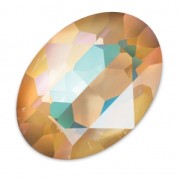 Swarovski 4120 Oval Fancy Stone 14x10 mm Crystal Ochre DeLite x1