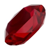 14x10mm Swarovski 4120 Oval Fancy Stone - Scarlet Ignite x1