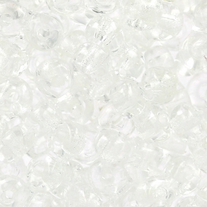 Infinity Beads 4x8 mm Crystal x10g