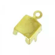 Terminator for strass chain 8 mm gold tone x 1