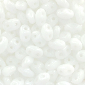 MiniDuo 2x4 mm Opaque White x10g