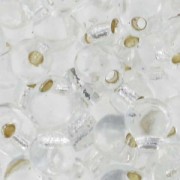 Miyuki Fringe beads 3.4mm DP001 - Crystal Silver Lined x8g|raw }}