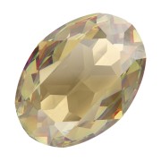 18x13mm Swarovski 4120 Oval Fancy Stone - Light Colorado Topaz Ignite x1