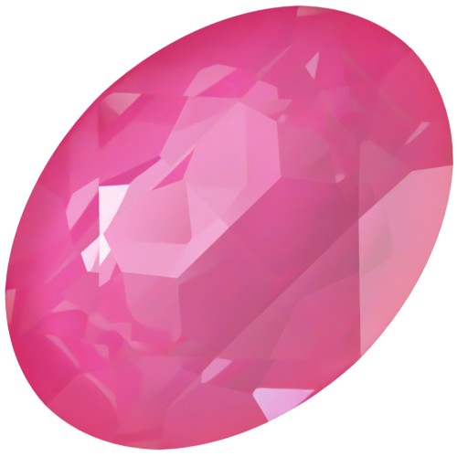18x13mm Swarovski 4120 Cabochon - Crystal Electric Pink Ignite x1