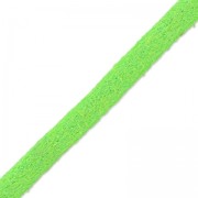 Ultra Suede lace 3x1.3mm green Fluo x 3m