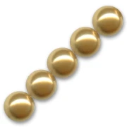 Pearl beads Swarovski 5810 12 mm Bright Gold Pearl x4